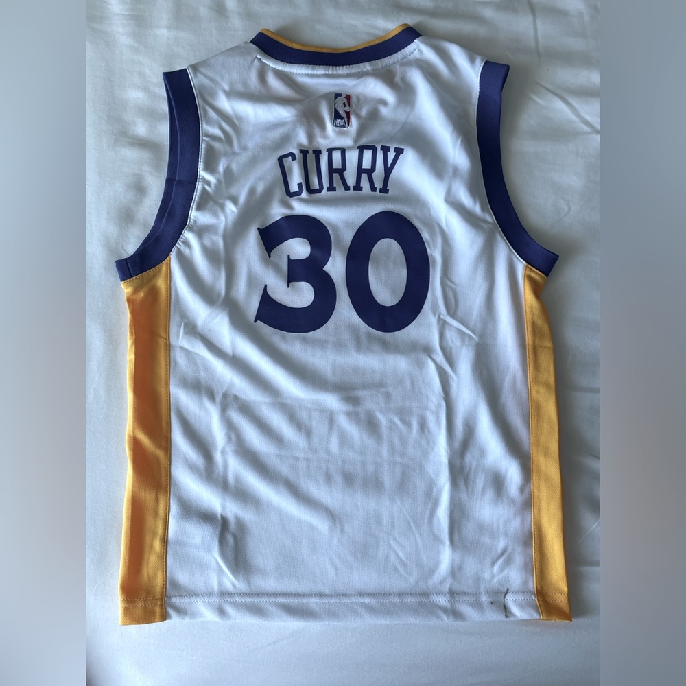 Golden State Warriors #30 Steph “Curry” Jersey, Youth M